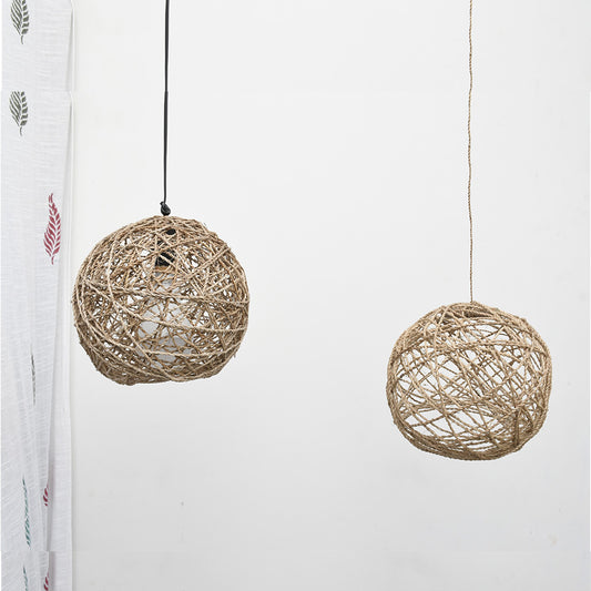 BANANA FIBER LAMP SHADE