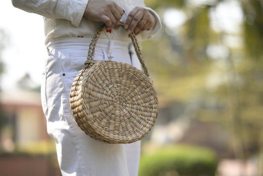 Round Vanity Bag